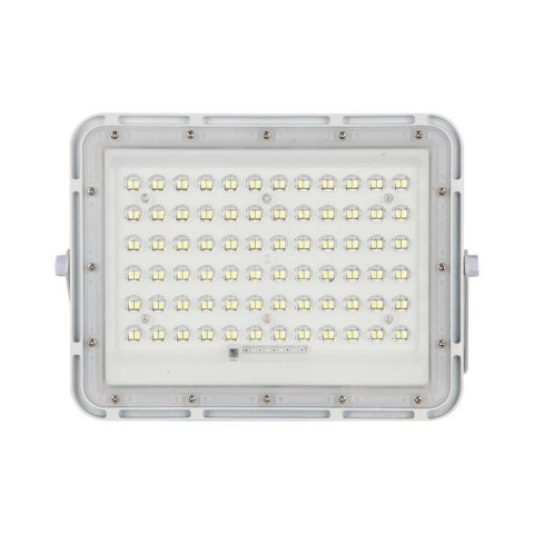 Projektor LED Solarny V-TAC 15W Pilot, AUTO, Timer, IP65 Biały VT-120W-W 4000K 1200lm