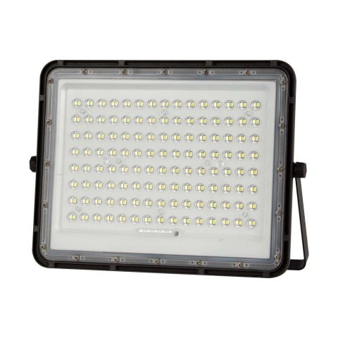 Projektor LED Solarny V-TAC 20W Pilot, AUTO, Timer, IP65 Czarny VT-180W 6400K 1800lm