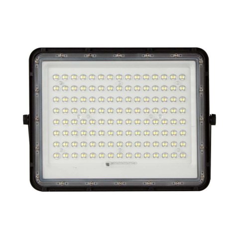 Projektor LED Solarny V-TAC 20W Pilot, AUTO, Timer, IP65 Czarny VT-180W 6400K 1800lm