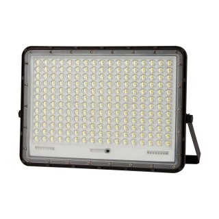 Projektor LED Solarny V-TAC 30W Pilot, AUTO, Timer, IP65 Czarny VT-240W 6400K 2600lm
