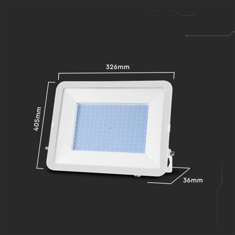 Projektor LED V-TAC 200W SAMSUNG CHIP PRO-S Biały VT-44206 4000K 17540lm 5 Lat Gwarancji