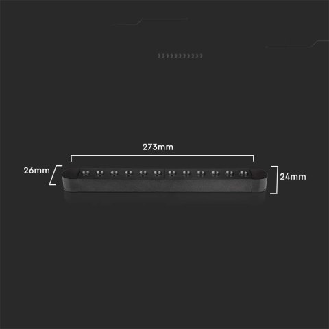 Oprawa Szynosystem Magnetyczny 48V V-TAC 12W LED 35st VT-4212 6400K 1100lm 3 Lata Gwarancji