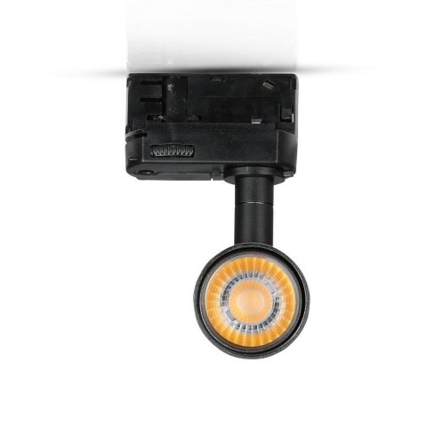 Oprawa 7W LED V-TAC Szynosystem 3F SAMSUNG CHIP CRI90+ Czarna VT-407-B 3000K 420lm 5 Lat Gwarancji