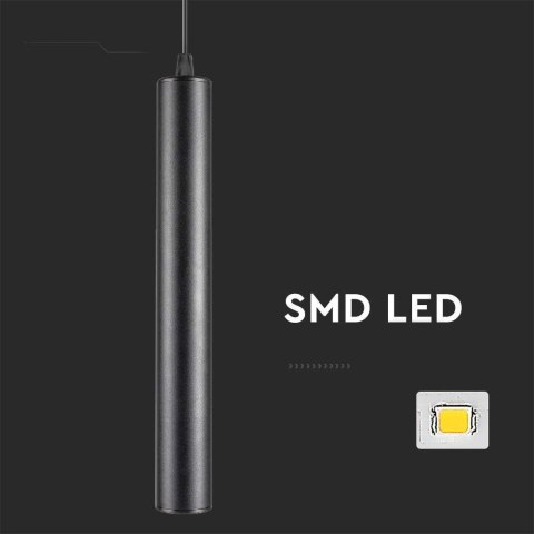Oprawa Zwieszana Szynosystem Magnetyczny 48V V-TAC 15W LED 30st Czarna VT-4214 3000K 1600lm 3 Lata Gwarancji