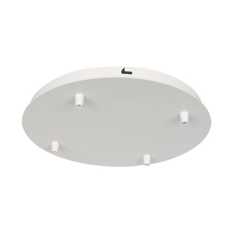 Rozeta sufitowa poczwórna V-TAC 300x25mm Biały Matowy Rozeta sufitowa poczwórna V-TAC 300x25mm Biały Matowy