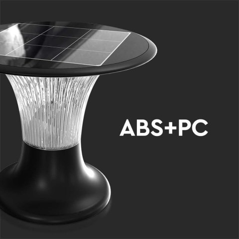 Słupek Ogrodowy Solarny V-TAC 15W LED IP65 Czujnik Ruchu CCT Czarny 26cm VT-426 6000K+4000K 2200lm 3 Lata Gwarancji Słupek Ogrodowy Solarny V-TAC 15W LED IP65 Czujnik Ruchu CCT Czarny 26cm VT-426 6000K+4000K 2200lm 3 Lata Gwarancji