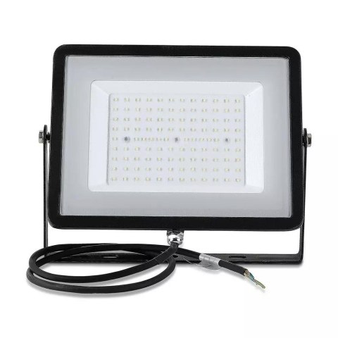 Projektor LED V-TAC 100W SAMSUNG CHIP Czarny VT-100 6400K 8000lm 5 Lat Gwarancji
