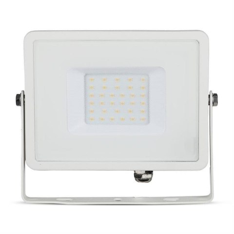 Projektor LED V-TAC 30W SAMSUNG CHIP Biały VT-30-W 3000K 2400lm 5 Lat Gwarancji