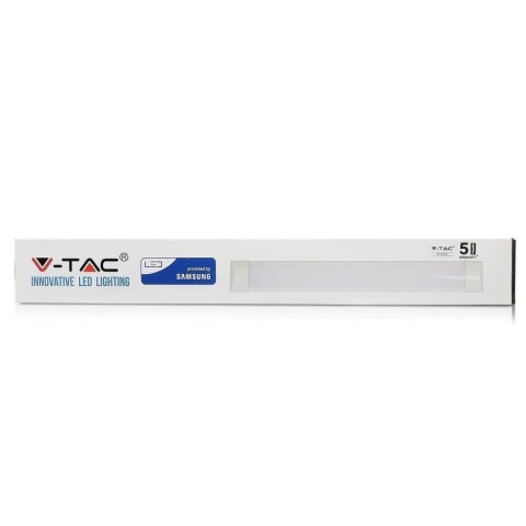 Oprawa V-TAC 40W LED Liniowa Natynkowa SAMSUNG CHIP 120cm 120Lm/W VT-8-40 3000K 4200lm 5 Lat Gwarancji