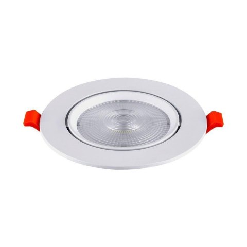 Oprawa V-TAC LED Downlight SAMSUNG CHIP 10W Ruchoma VT-2-10 3000K 900lm 5 Lat Gwarancji Oprawa V-TAC LED Downlight SAMSUNG CHIP 10W Ruchoma VT-2-10 3000K 900lm 5 Lat Gwarancji