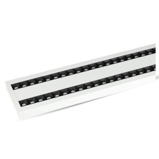 Oprawa V-TAC LED Linear SAMSUNG CHIP 60W Do łączenia Zwieszana Ściemnialna UGR6 Biała VT-7-62-W 4000K 6600lm 5 Lat Gwarancji