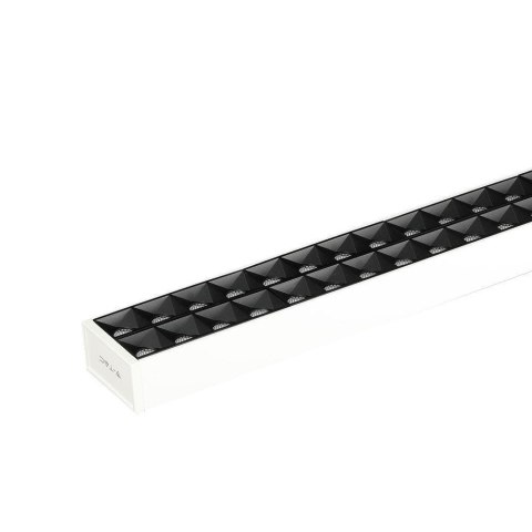 Oprawa V-TAC LED Linear SAMSUNG CHIP 60W Góra Dół Zwieszana Ściemnialna UGR6 Biała VT-7-61-W 4000K 6600lm 5 Lat Gwarancji