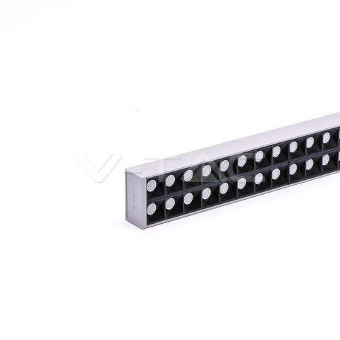 Oprawa V-TAC LED Linear SAMSUNG CHIP 60W Góra Dół Zwieszana Ściemnialna UGR6 Szara VT-7-61-S 4000K 6600lm 5 Lat Gwarancji