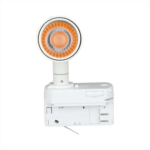 Oprawa Szynosystem 3F V-TAC 7W LED SAMSUNG CHIP CRI90+ Biała VT-407 4000K 700lm 5 Lat Gwarancji
