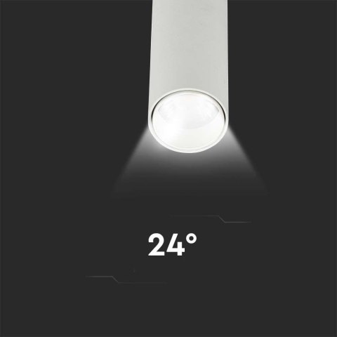 Oprawa Szynosystem 3F V-TAC 7W LED SAMSUNG CHIP CRI90+ Biała VT-407 4000K 700lm 5 Lat Gwarancji