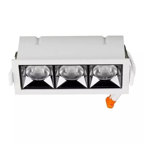 Oprawa V-TAC Downlight SAMSUNG CHIP 12W UGR19 CRI90+ 36st VT-2-12-1 4000K 960lm 5 Lat Gwarancji Oprawa V-TAC Downlight SAMSUNG CHIP 12W UGR19 CRI90+ 36st VT-2-12-1 4000K 960lm 5 Lat Gwarancji