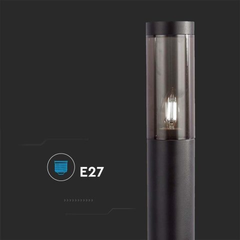 Słupek Ogrodowy V-TAC 45CM Czarny IP44 E27 VT-1184 Słupek Ogrodowy V-TAC 45CM Czarny IP44 E27 VT-1184
