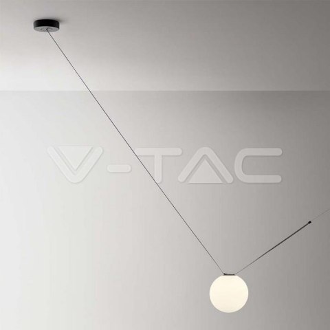 Mocowanie natynkowe 205x50mm Szynosystem Taśmowy 48V V-TAC Czarne 3 Lata Gwarancji
