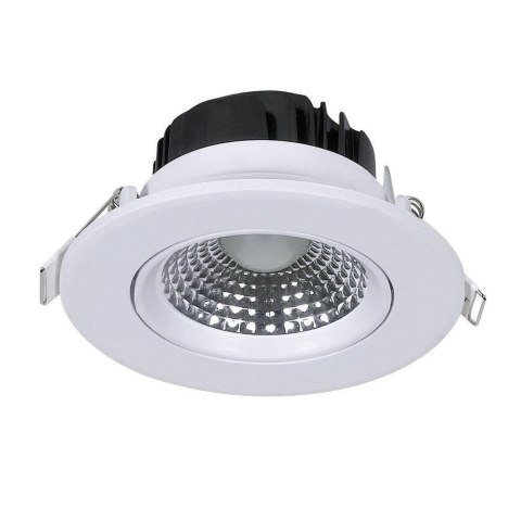 Oczko 5W LED V-TAC Downlight Okrągły Regulowany Kąt Białe VT-1100 4000K 350lm Oczko 5W LED V-TAC Downlight Okrągły Regulowany Kąt Białe VT-1100 4000K 350lm