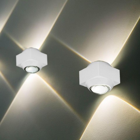 Oprawa Ścienna Góra Dół V-TAC 2W LED IP54 Biała VT-2503 4000K 200lm Oprawa Ścienna Góra Dół V-TAC 2W LED IP54 Biała VT-2503 4000K 200lm