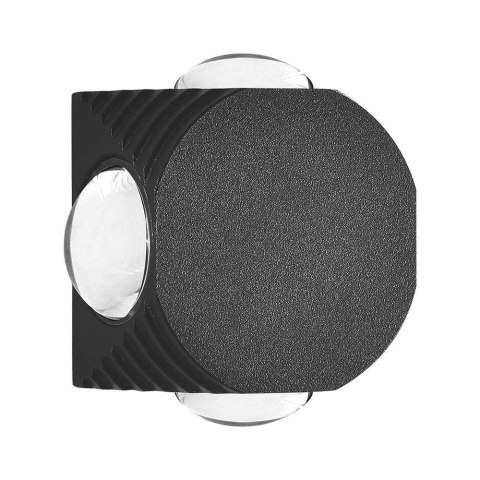 Oprawa Ścienna Góra Dół V-TAC 4W LED IP54 Czarna VT-2544 3000K 390lm Oprawa Ścienna Góra Dół V-TAC 4W LED IP54 Czarna VT-2544 3000K 390lm