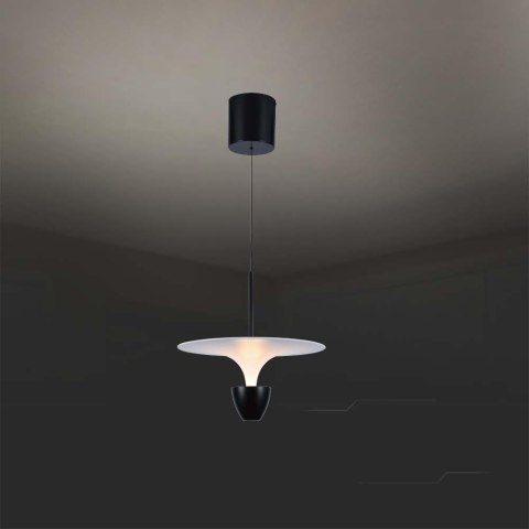 Oprawa Zwieszana V-TAC 9W LED Biały+Czarny VT-7832 3000K 1000lm