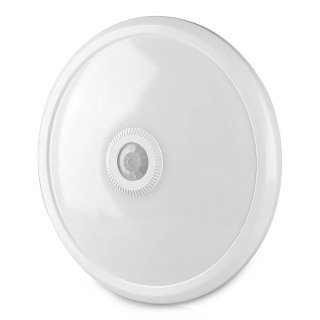 Plafon LED V-TAC SAMSUNG CHIP 12W Czujnik Ruchu VT-13 3000K 800lm 3 Lata Gwarancji
