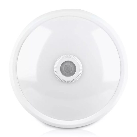 Plafon LED V-TAC SAMSUNG CHIP 12W Czujnik Ruchu VT-13 3000K 800lm 3 Lata Gwarancji