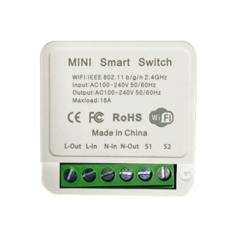 Bezprzewodowy Włącznik Switch Wi-Fi V-TAC 2x5A Dopuszkowy SMART LIFE TUYA Alexa Google Home VT-5102 Bezprzewodowy Włącznik Switch Wi-Fi V-TAC 2x5A Dopuszkowy SMART LIFE TUYA Alexa Google Home VT-5102