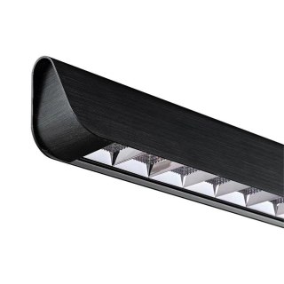 Oprawa V-TAC LED Linear SAMSUNG CHIP LIFUD Driver 36W 60st CCT Zwieszana 120cm Czarna VT-7-36 3000K-4000K-6400K 2880lm 5 Lat Gwa