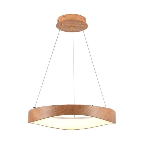 Oprawa Zwieszana V-TAC LED 25W DREWNO fi. 50cm VT-7974 3000K 2800lm Oprawa Zwieszana V-TAC LED 25W DREWNO fi. 50cm VT-7974 3000K 2800lm