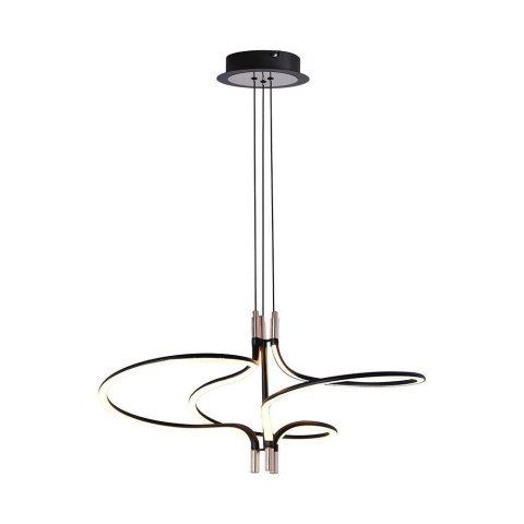 Oprawa Zwieszana V-TAC LED 30W Złoty Czarny 56x120cm VT-7980 3000K 3350lm Oprawa Zwieszana V-TAC LED 30W Złoty Czarny 56x120cm VT-7980 3000K 3350lm