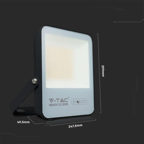 Projektor LED V-TAC 30W Czarny EVOLUTION 150Lm/W VT-4931 3000K 4500lm Projektor LED V-TAC 30W Czarny EVOLUTION 150Lm/W VT-4931 3000K 4500lm