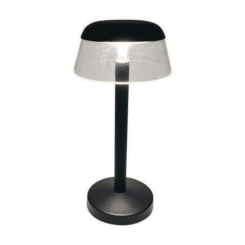 Lampka Biurkowa Nocna V-TAC 3W LED 28cm Ładowanie USB Ściemnianie Czarna VT-75002 3000K-6000K 110lm