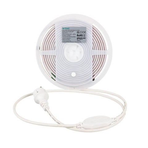 Taśma LED 230V V-TAC Bezpunktowa COB 286LED/m 12,5W/m Rolka 5mb VT-2025 286-5M 4000K 1100lm