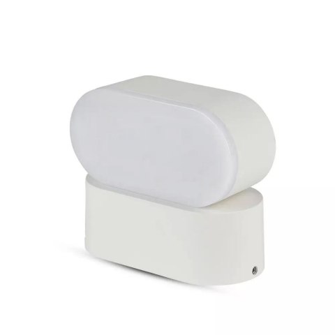 Kinkiet Ścienny V-TAC 6W LED Biały IP65 Obrotowy 350st VT-816 3000K 660lm Kinkiet Ścienny V-TAC 6W LED Biały IP65 Obrotowy 350st VT-816 3000K 660lm