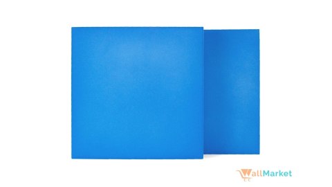 Panel akustyczny ścienny 3d WallMarket, Panel dekoracyjny 3d, Kwadrat jasnoniebieski 32 x 32 x 3,5 cm