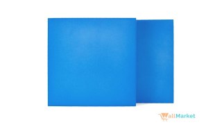Panele wygłuszające ścienne 3d WallMarket, Panele akustyczne 3d, Kwadrat jasnoniebieski 32 x 32 x 2,5 cm