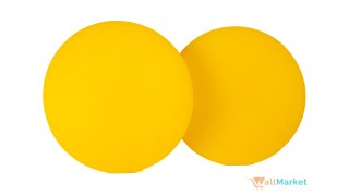 Akustyczne panele ścienne 3d WallMarket, Panel piankowy 3d, Koło złoty 32 x 32 x 4,5 cm
