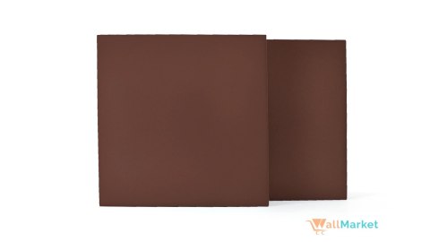 Miękki panel ścienny piankowy 3d WallMarket, Panel dekoracyjny wygłuszający 3d, Kwadrat czekoladowy 32 x 32 x 2,5 cm