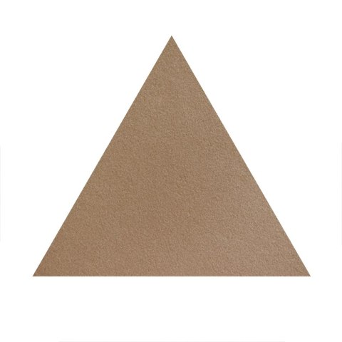 Wygłuszający panel ścienny 3d WallMarket, Panel akustyczny dekoracyjny 3d, Trójkąt karmelowy 32 x 27,7 x 2,5 cm