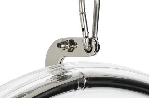 Fotel wiszący BUBBLE poduszka czerwona - korpus akryl, poduszka wełna Fotel wiszący BUBBLE poduszka czerwona - korpus akryl, poduszka wełna