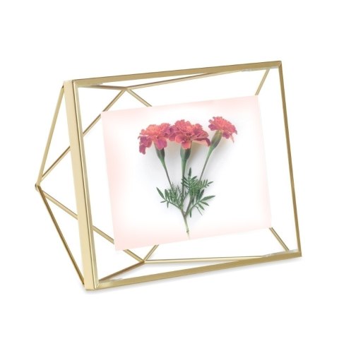 UMBRA ramka na zdjęcia PRISMA 10x15 cm - złota UMBRA ramka na zdjęcia PRISMA 10x15 cm - złota