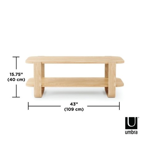 UMBRA stolik kawowy BELLWOOD naturalny UMBRA stolik kawowy BELLWOOD naturalny