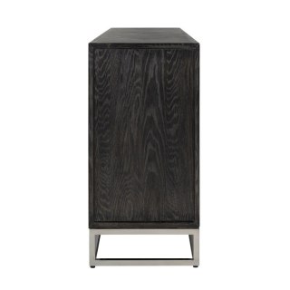 RICHMOND komoda BLACKBONE SILVER - 4 drzwiowa
