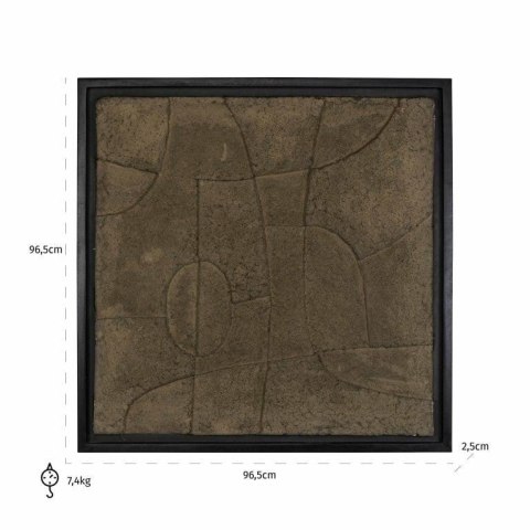 RICHMOND obraz PHOEBE OLIVE 96,5x96,5cm RICHMOND obraz PHOEBE OLIVE 96,5x96,5cm