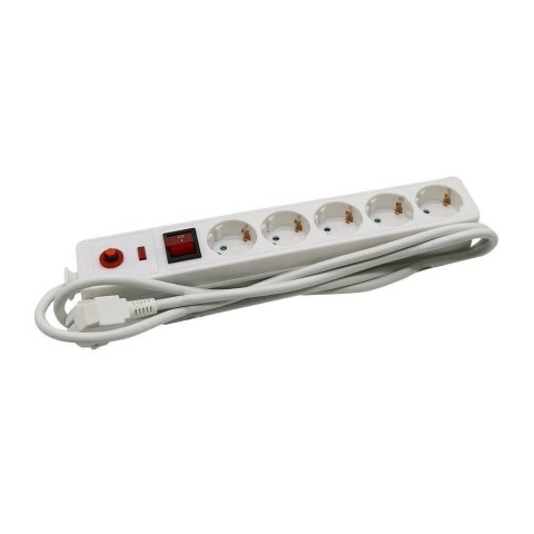 Listwa Przeciwprzepięciowa V-TAC 5 Gniazd 1,4m VT-1135-2 Listwa Przeciwprzepięciowa V-TAC 5 Gniazd 1,4m VT-1135-2