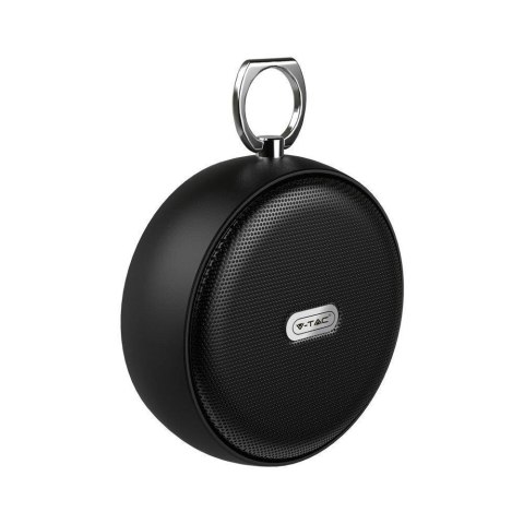 Przenośny Głośnik Bluetooth Micro USB Wysokiej jakości przewód 800mAh Czarny V-TAC VT-6211 Przenośny Głośnik Bluetooth Micro USB Wysokiej jakości przewód 800mAh Czarny V-TAC VT-6211