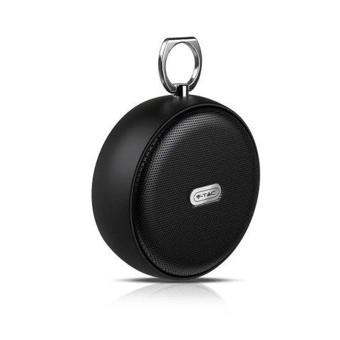 Przenośny Głośnik Bluetooth Micro USB Wysokiej jakości przewód 800mAh Czarny V-TAC VT-6211 Przenośny Głośnik Bluetooth Micro USB Wysokiej jakości przewód 800mAh Czarny V-TAC VT-6211