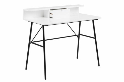 ACTONA biurko PASCAL białe - MDF, metal ACTONA biurko PASCAL białe - MDF, metal